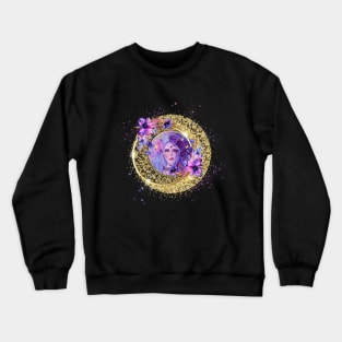 Persephone goddess art by Renee L. Lavoie Crewneck Sweatshirt